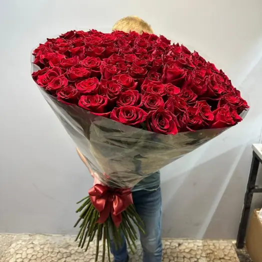 101 высокая роза высотой 110 см